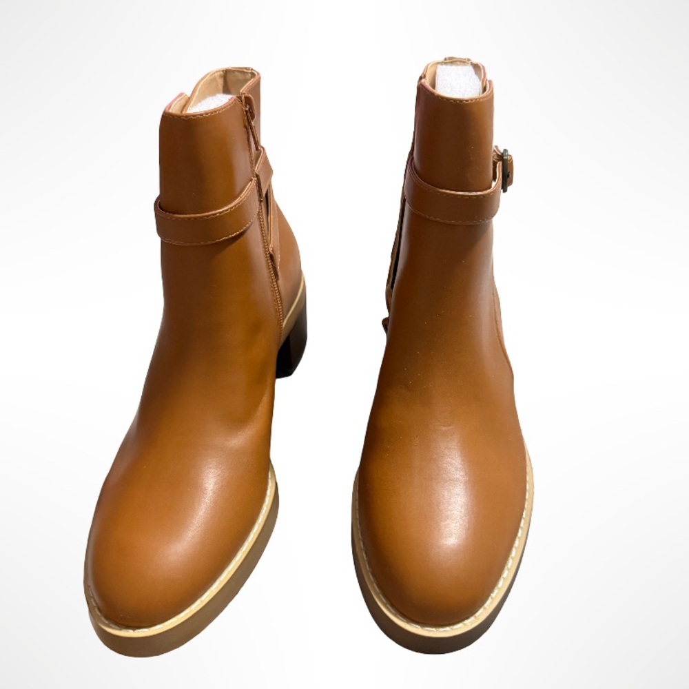 LOFT Tan Ankle Boots - Picture 5 of 5